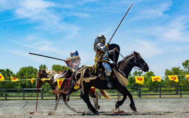 Knights, Jousting, and Costumes Turn This New Jersey Event Into Another World