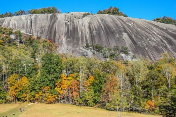 This North Carolina State Park Lets You Hike Straight Up an Ancient Granite Dome Hundreds of Millions of Years Old