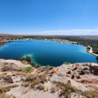 This New Mexico State Park Turns Desert Sinkholes Into Clear Blue Lakes You Can Actually Swim In