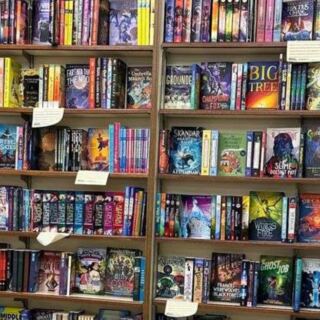 Fifty Thousand Used Books, Rolling Ladders, and a Latte Bar Wait Inside This Cozy Norman Bookstore