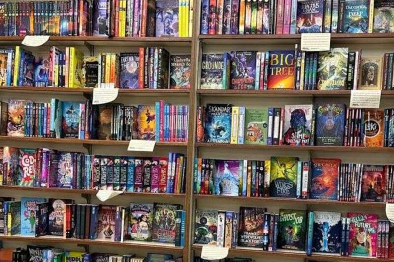 Fifty Thousand Used Books, Rolling Ladders, and a Latte Bar Wait Inside This Cozy Norman Bookstore