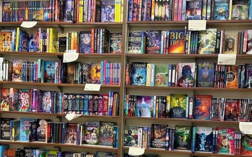 Fifty Thousand Used Books, Rolling Ladders, and a Latte Bar Wait Inside This Cozy Norman Bookstore