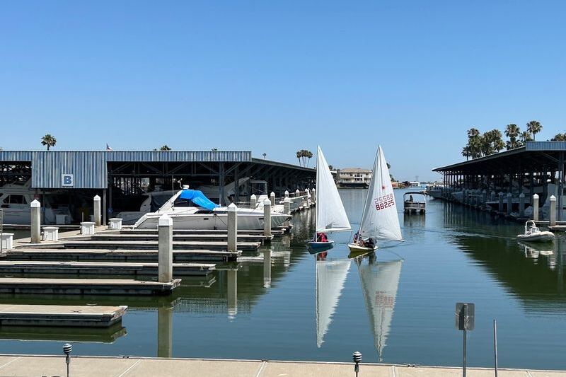 At This California Marina Grill You Can Watch the Boats Roll In Over Fresh Seafood and Karaoke Nights