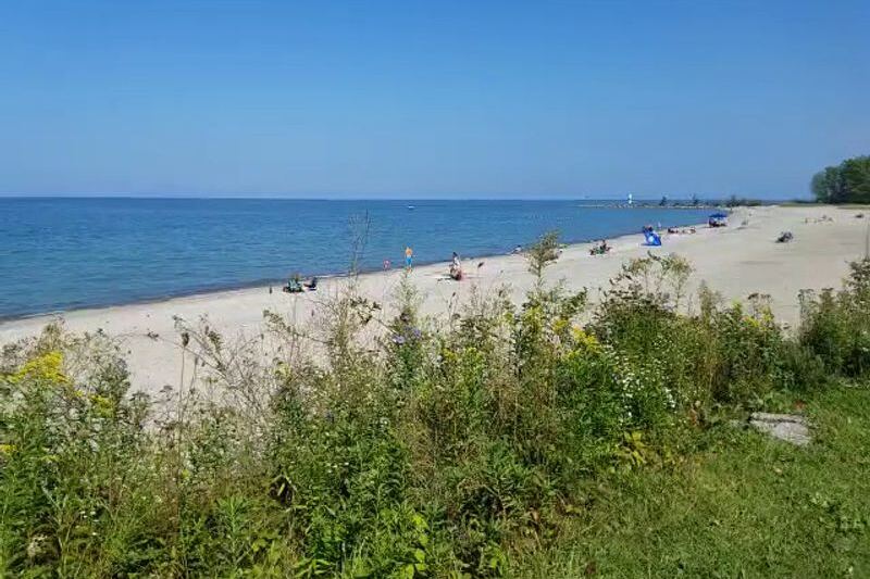 This Lake Erie Beach Feels So Much Like The Ocean You’ll Want It For Fall Sunsets
