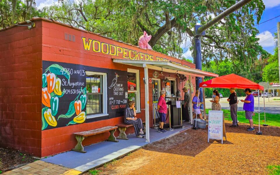 The Brisket at This St. Augustine Roadside BBQ Joint in Florida Sells Out by 3 PM