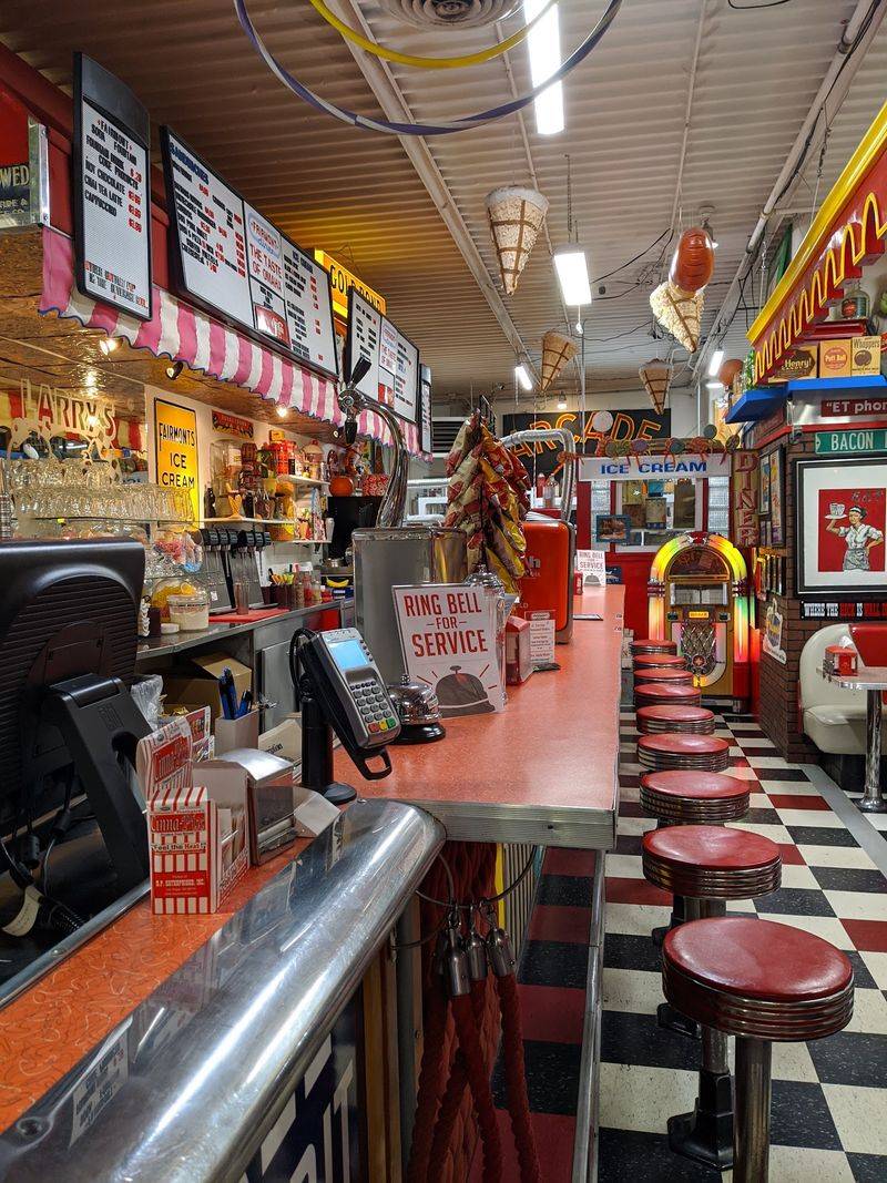 A 1950s Diner Serving Shakes and Surprises A 1950s Diner Serving Shakes and Surprises