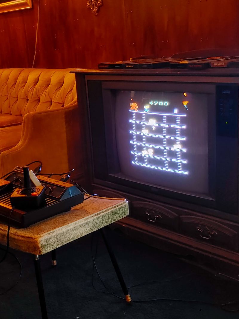 A Back Room That Feels Like a 1980s Basement A Back Room That Feels Like a 1980s Basement