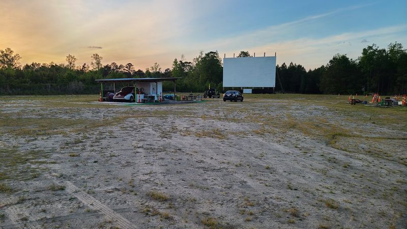 A Backyard Drive-In on the Carolina Line A Backyard Drive-In on the Carolina Line