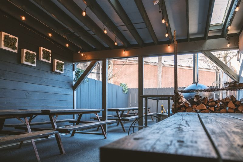 A Backyard Where The Smoker Is The Host