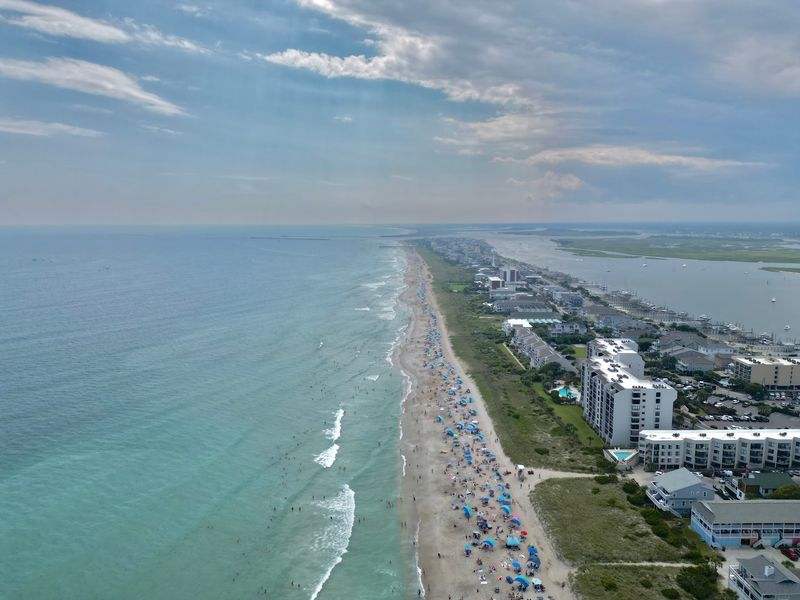 A Barrier Island Just East of Wilmington