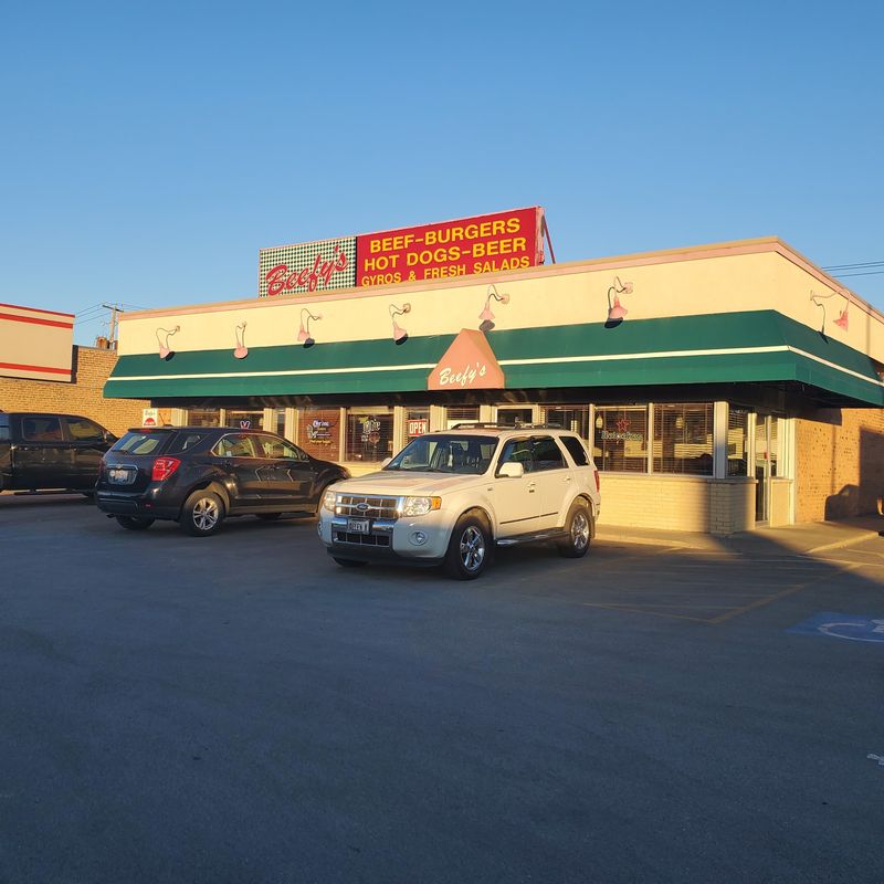 A Beef Stand on South Harlem Avenue