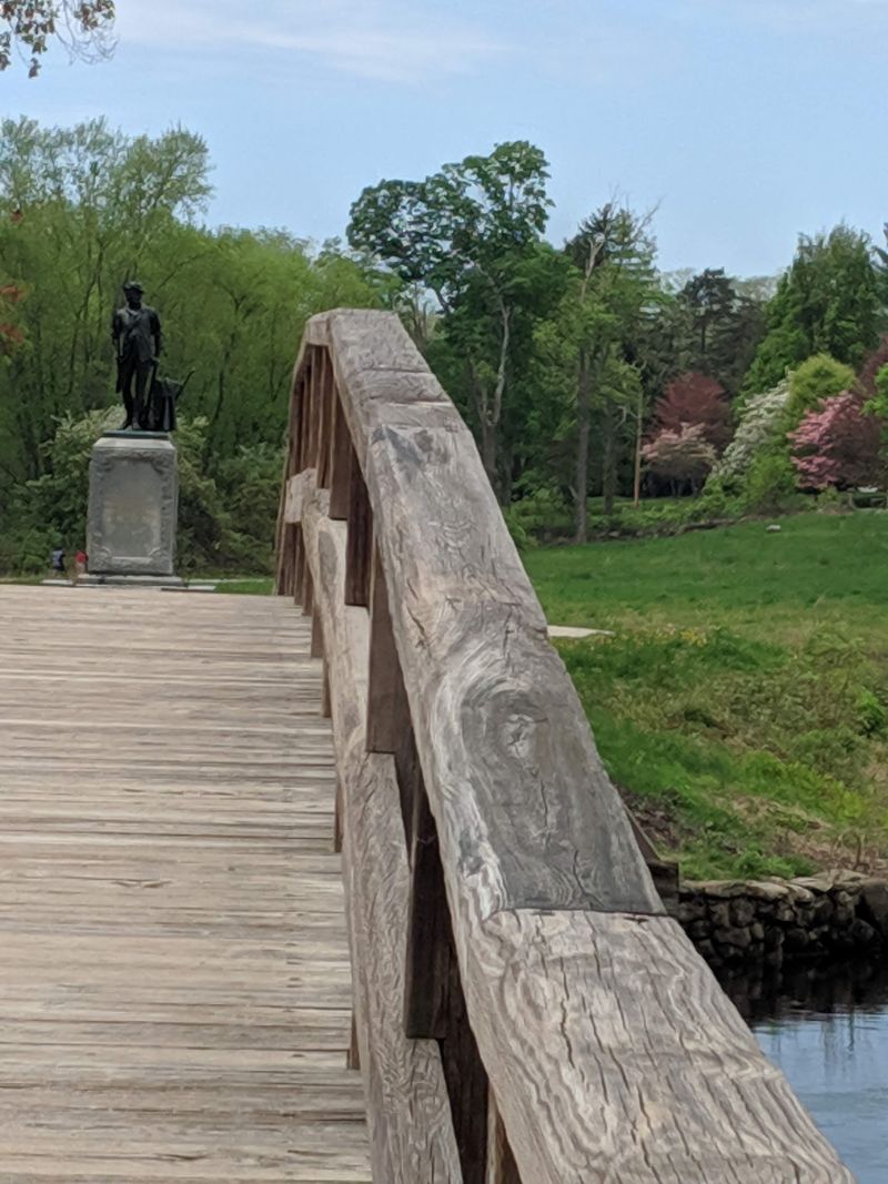 A Bronze Farmer Who Never Leaves His Post