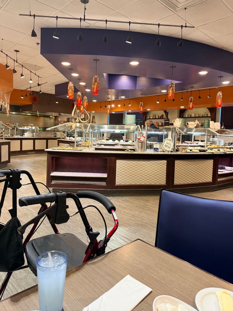 A Buffet Hiding on the Second Floor