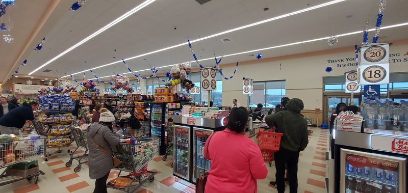 A Busy Supermarket on Hartford Avenue A Busy Supermarket on Hartford Avenue