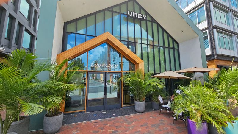 A Café Inside an Apartment Complex A Café Inside an Apartment Complex