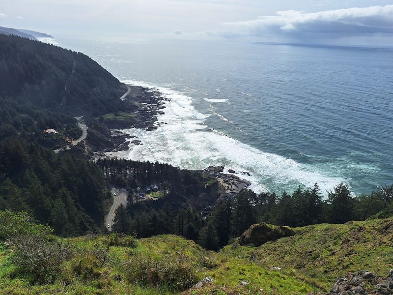 A Cape Hiding Beside Highway 101 A Cape Hiding Beside Highway 101