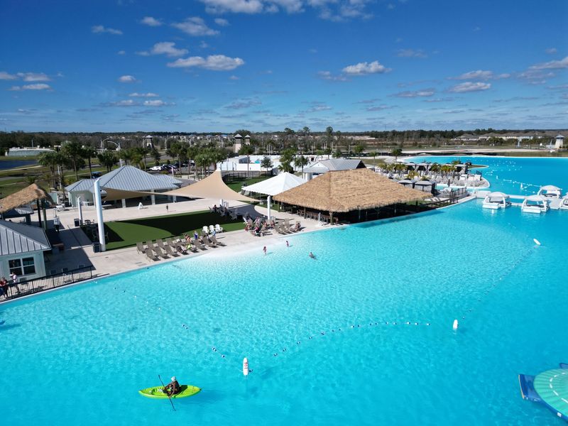 A Caribbean-Blue Lagoon in Pasco County