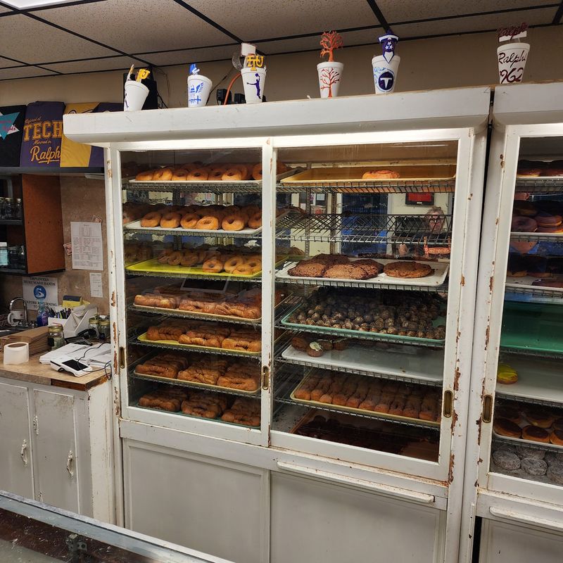 A Case Full of Fillings, Frostings, and Cake Donuts A Case Full of Fillings, Frostings, and Cake Donuts