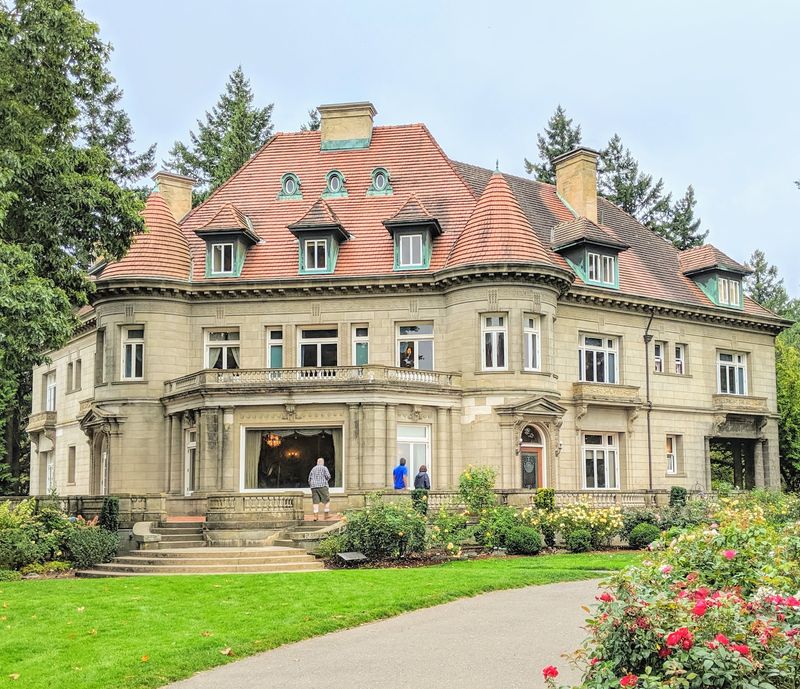A Château Perched Above Portland