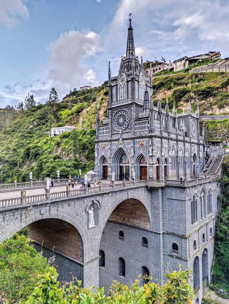 A Church Built Right Into the Cliff