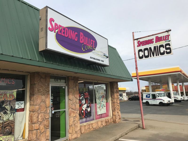 A Comic Shop Tucked Along North Porter Avenue A Comic Shop Tucked Along North Porter Avenue