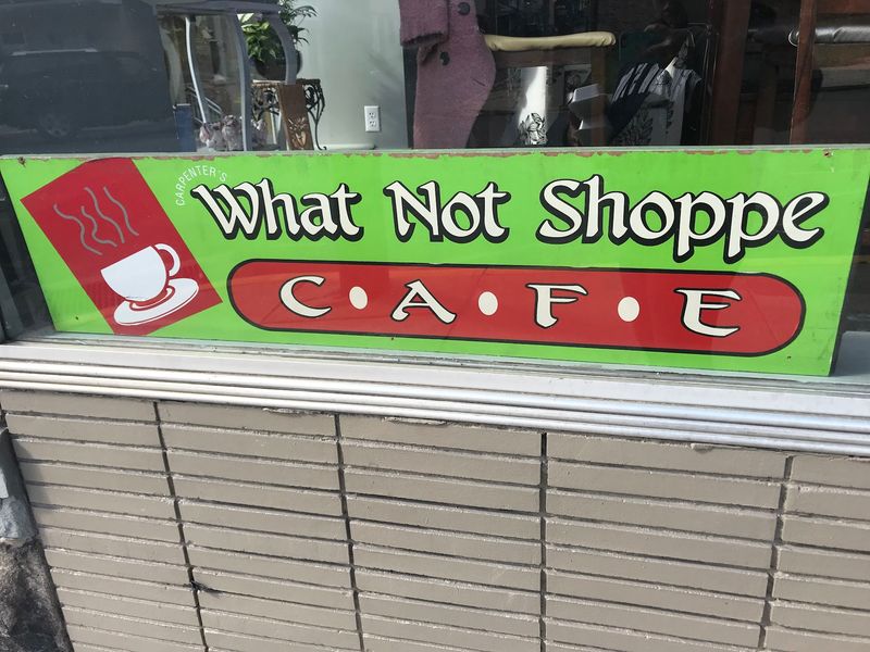 A Corner Cafe With a Curious Name A Corner Cafe With a Curious Name