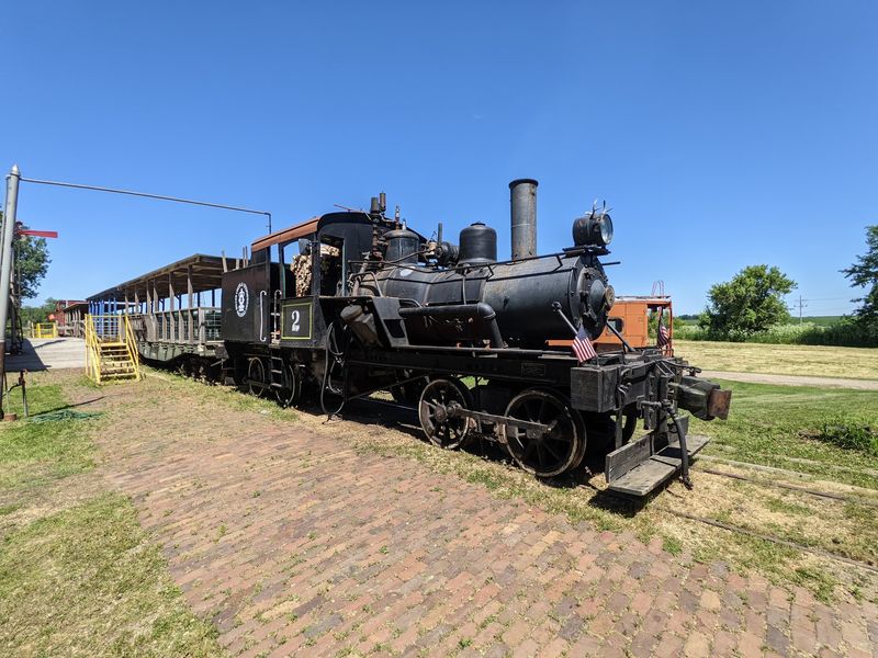 A Country Railroad Outside Freeport A Country Railroad Outside Freeport