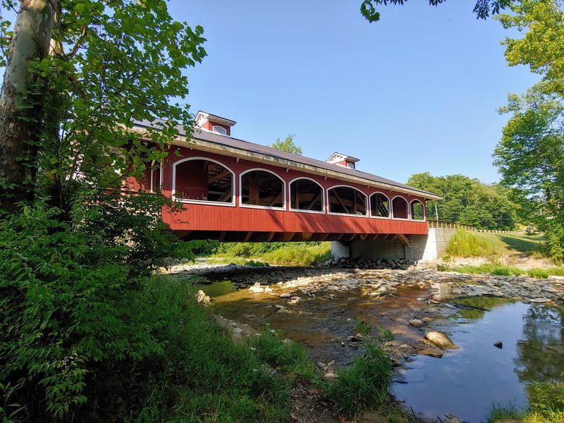 A Covered Bridge and Indian Mound Detour A Covered Bridge and Indian Mound Detour