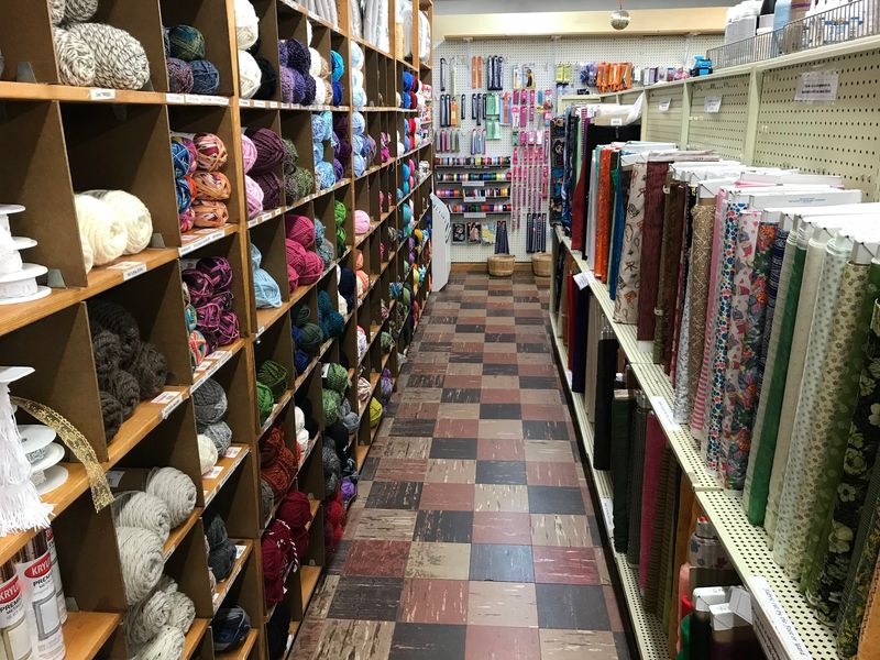 A Craft Corner Waiting for Quilters in the Back