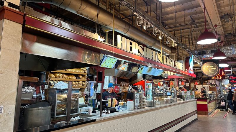 A Deli Counter Inside a Famous Philadelphia Market A Deli Counter Inside a Famous Philadelphia Market