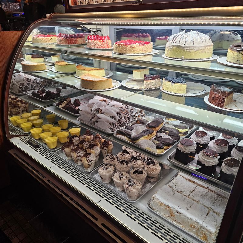 A Dessert Case That Stretches On and On