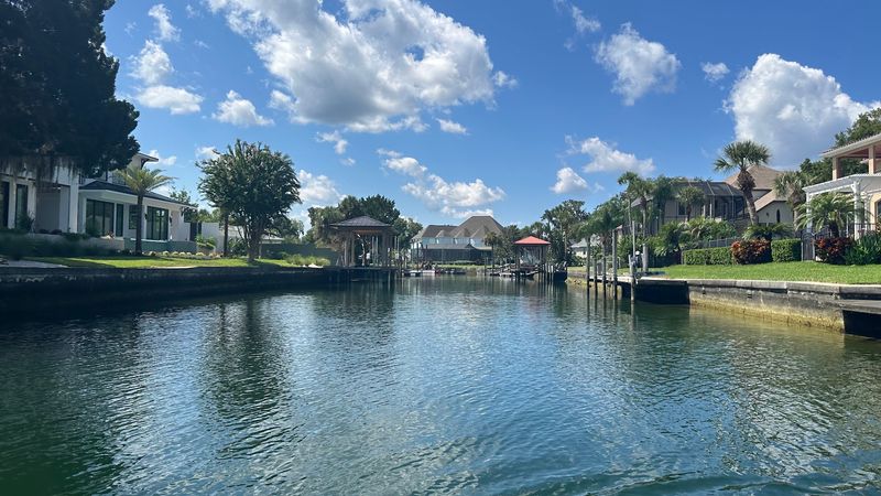 A Dock Out Back and Manatees Just Down the Water A Dock Out Back and Manatees Just Down the Water