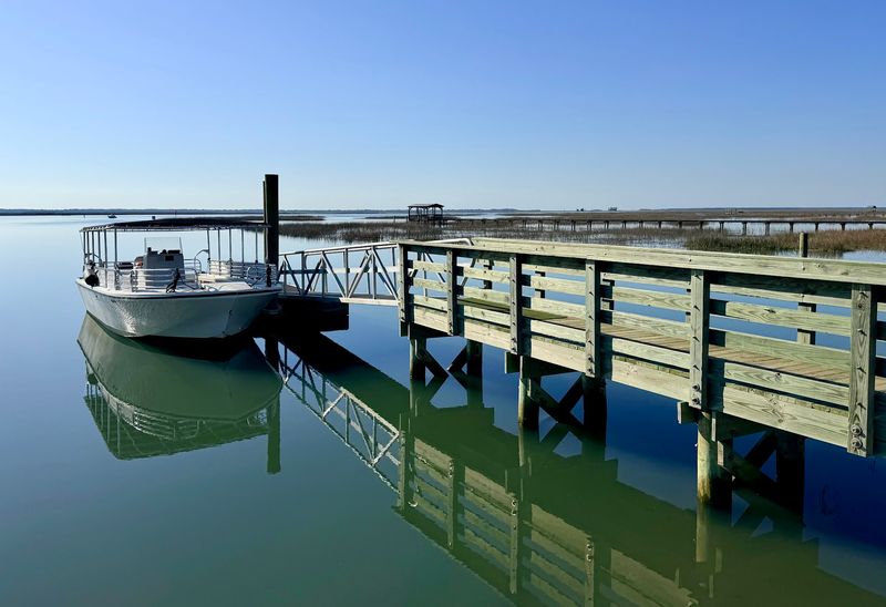 A Dock on Bulls Island Road