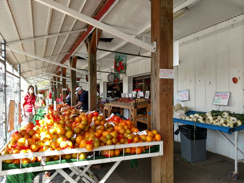 A Farm Stand on West Baker Street A Farm Stand on West Baker Street