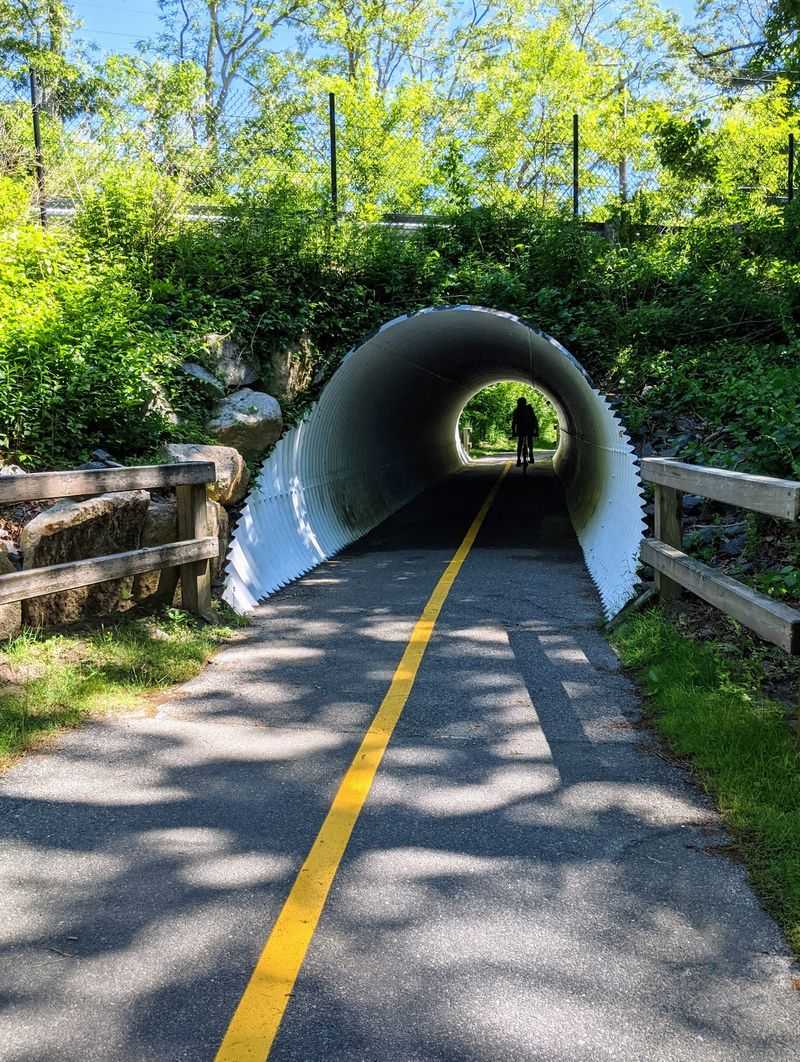A Former Rail Line Turned Brewster Bike Path A Former Rail Line Turned Brewster Bike Path