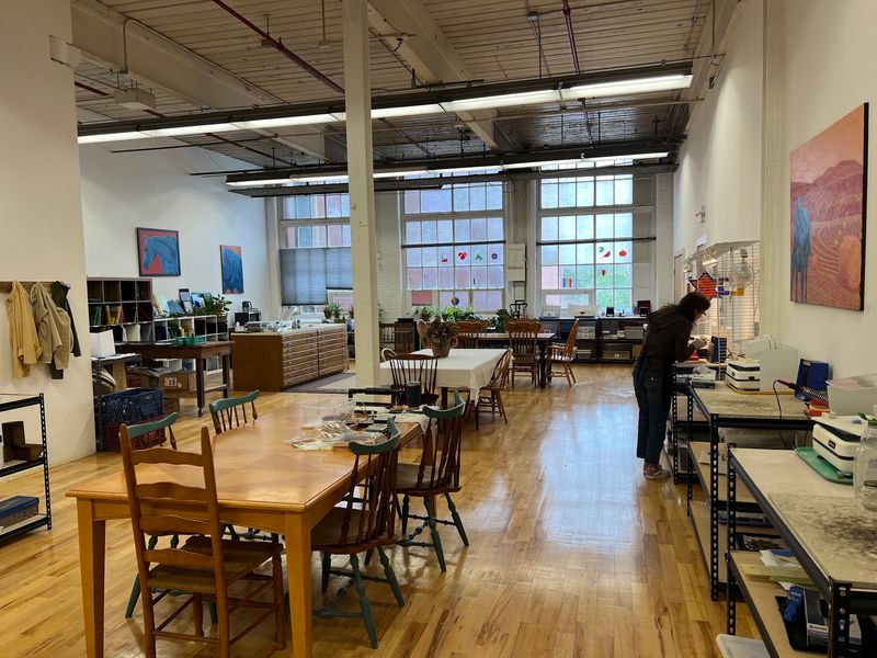 A Glass Studio Tucked Into Pleasant Street A Glass Studio Tucked Into Pleasant Street