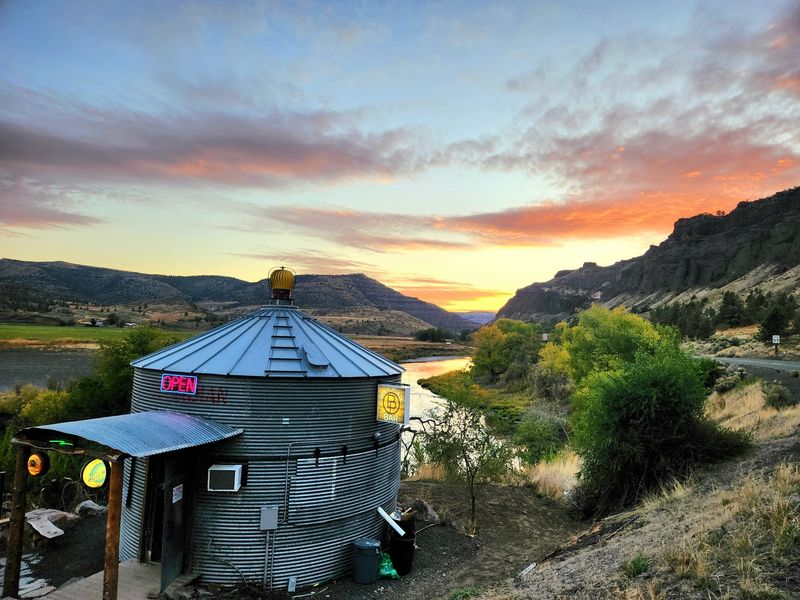 A Grain Bin Reborn in Tiny Spray A Grain Bin Reborn in Tiny Spray