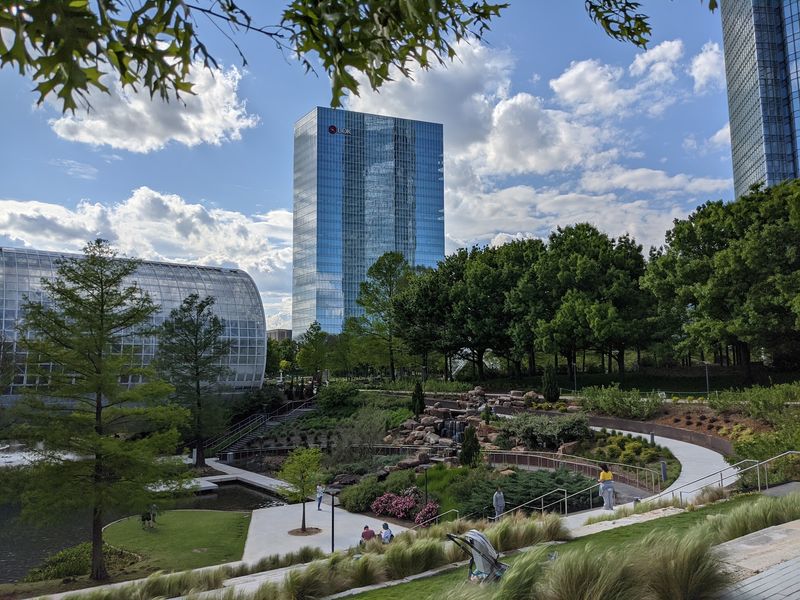 A Green Pocket in Downtown Oklahoma City A Green Pocket in Downtown Oklahoma City