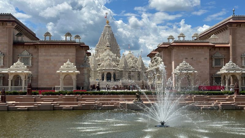 A Hindu Temple in Central New Jersey