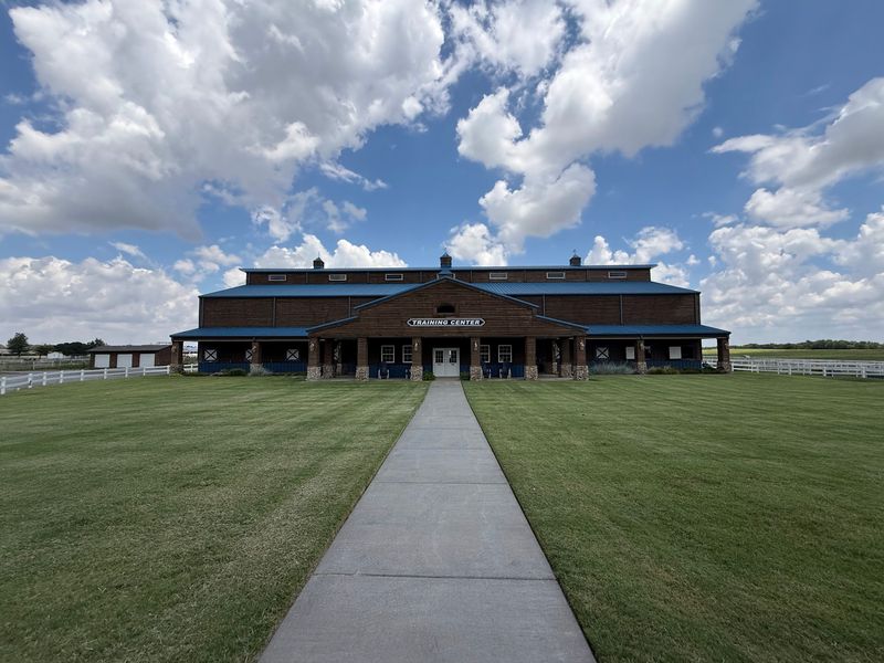 A Horse Barn on the Edge of the Oklahoma City Metro