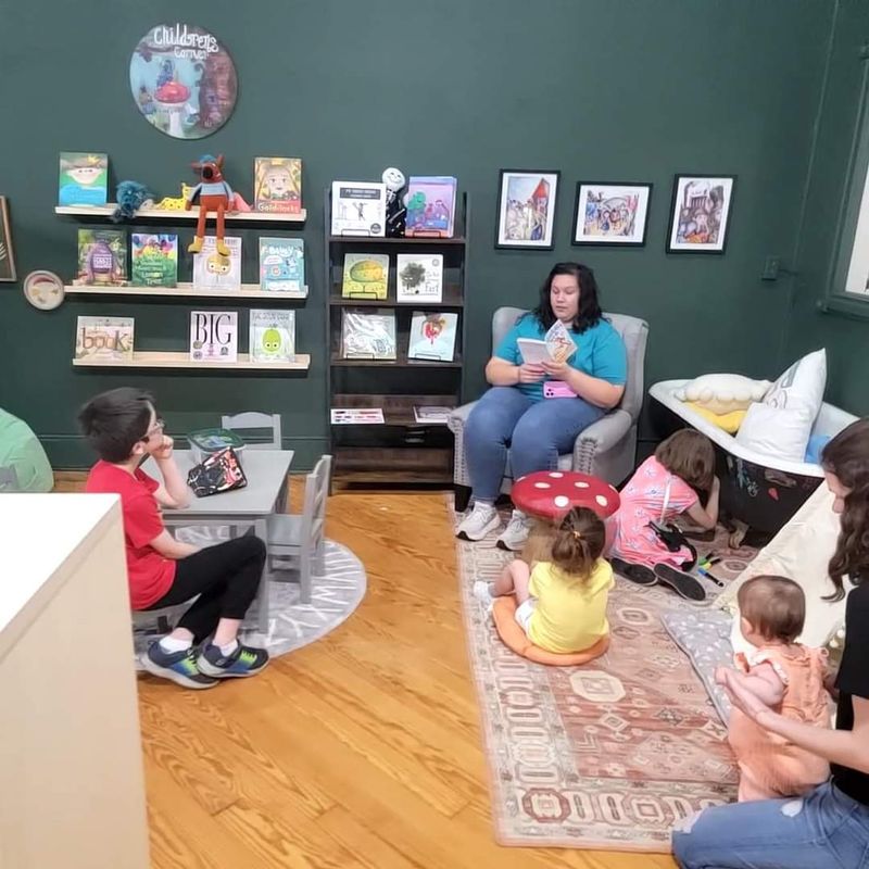 A Kids Corner With a Claw Foot Tub
