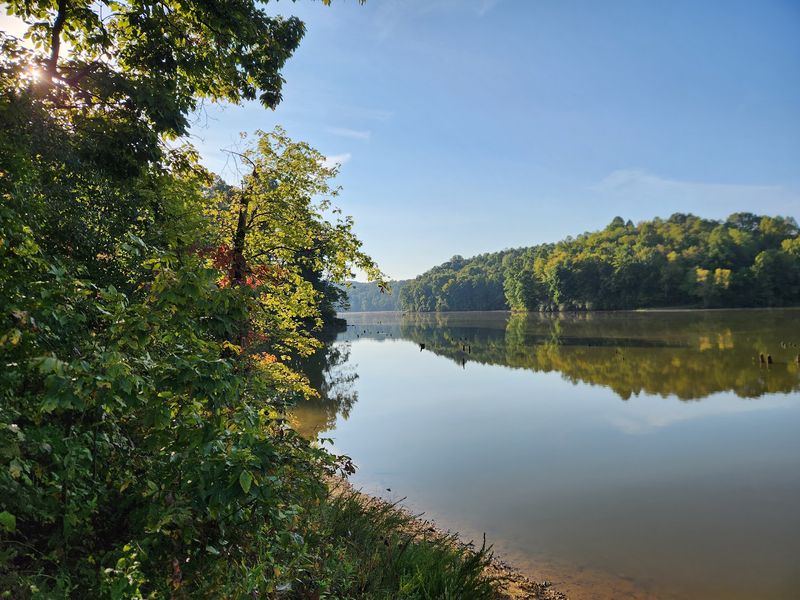 A Lake Shaped Like a Long, Winding Ribbon