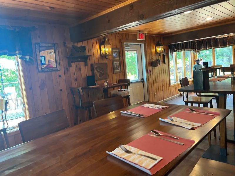A Log Cabin Tavern Off Breakneck Hill Road A Log Cabin Tavern Off Breakneck Hill Road