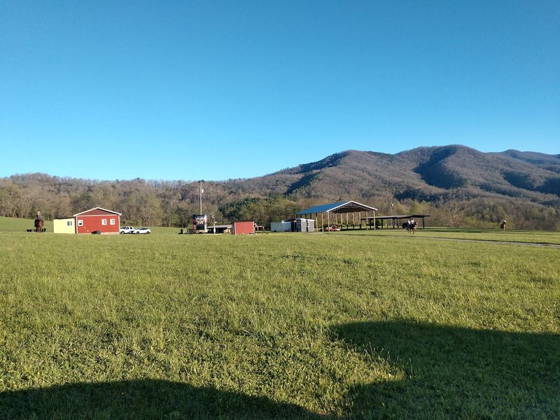 A Mountain Field Just Off the Expressway