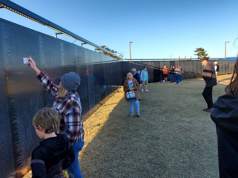 A Moving Visit From The Wall That Heals A Moving Visit From The Wall That Heals