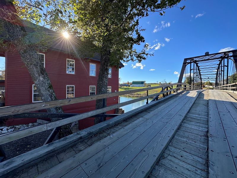 A One-Lane Bridge Over the Creek