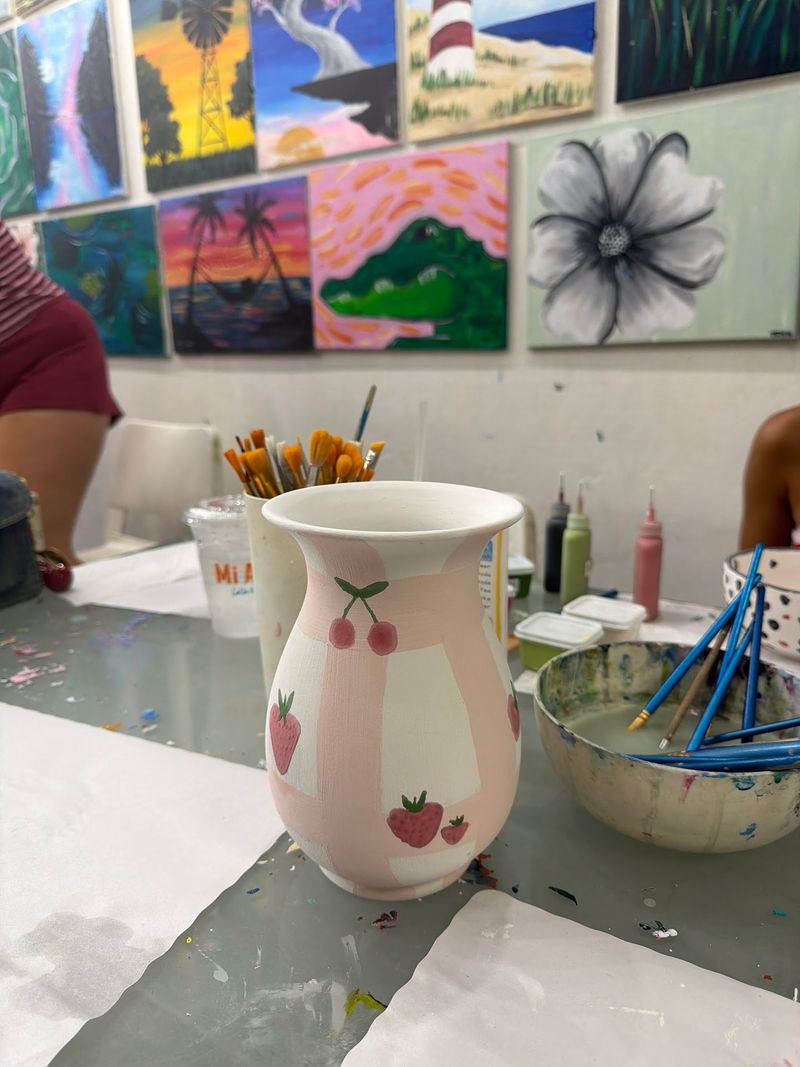 A Paint-Your-Own Studio on University Avenue
