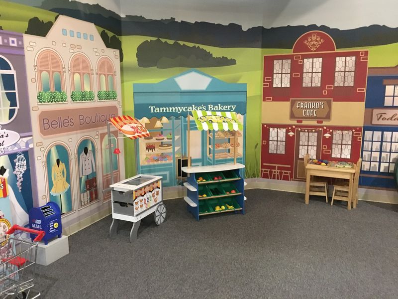 A Play Area Built for the Littlest Shoppers