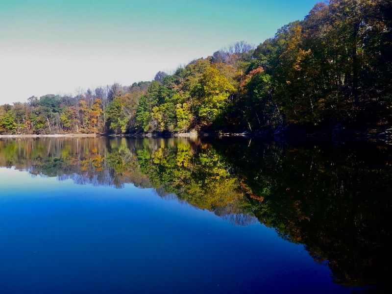 A Quiet Lake on the Map
