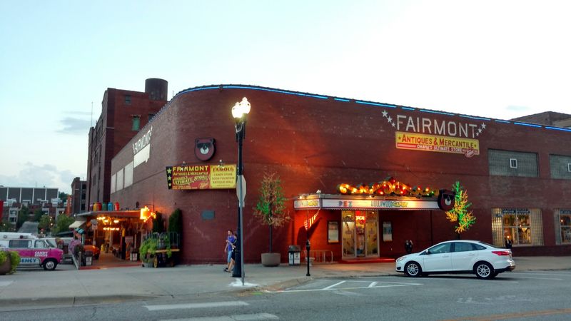 A Red Brick Giant With a Flashing Marquee A Red Brick Giant With a Flashing Marquee